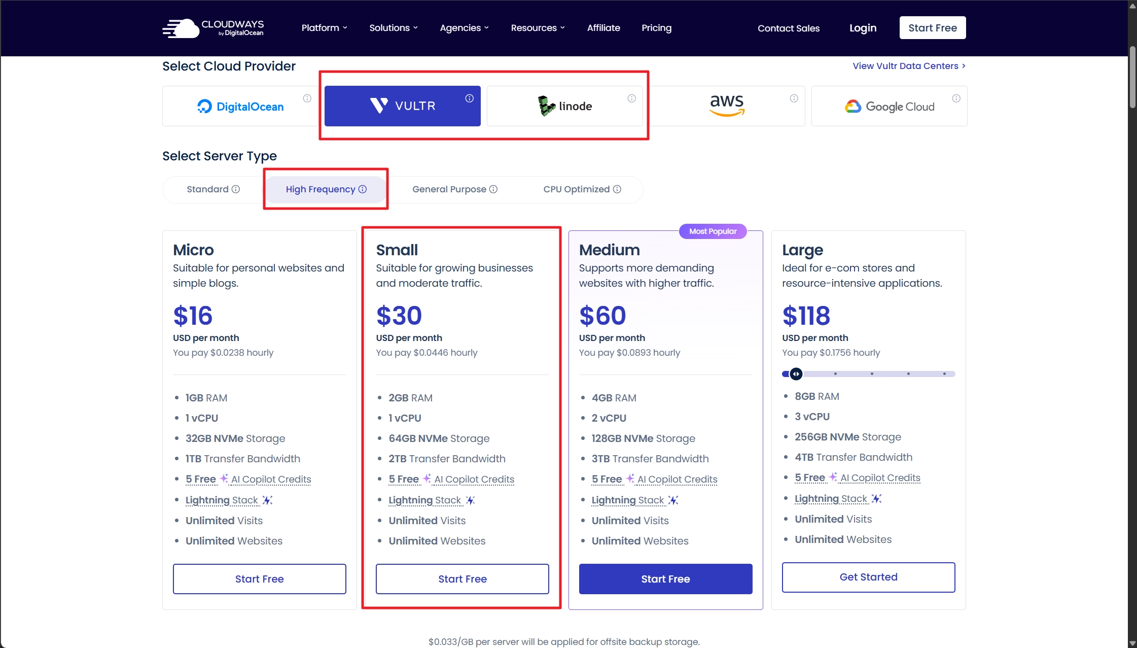 Cloudways 主機商與方案挑選建議